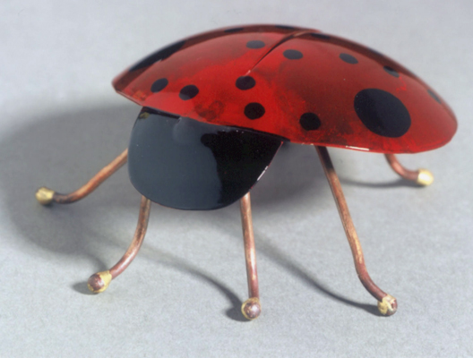 Ladybug Decorative Stake